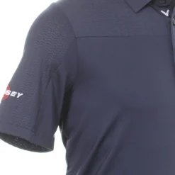 Callaway Golf Odyssey Ventilated Block Shirt 5 Callaway Golf Odyssey Ventilated Block Shirt -Golf Clothing Shop CallawayGolfOdysseyVentilatedBlockShirtCGKSB074Peacoat4103 scaled