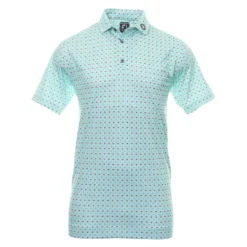FootJoy Half Moon Geo Lisle Golf Shirt