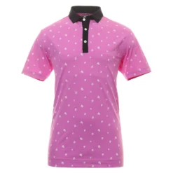 FootJoy Scattered Floral Pique Golf Shirt