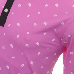 FootJoy Scattered Floral Pique Golf Shirt -Golf Clothing Shop FootJoy Scattered Floral Pique Golf Shirt 80041 3 scaled