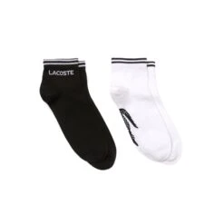 Lacoste 2 Pack Low Cut Socks