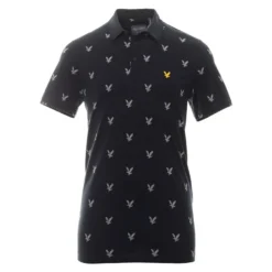 Lyle & Scott Golf Eagle Print Polo Shirt