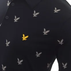 Lyle & Scott Golf Eagle Print Polo Shirt 5 Lyle & Scott Golf Eagle Print Polo Shirt -Golf Clothing Shop Lyle Scott Golf Eagle Print Polo Shirt SP1563G Z271 3 scaled