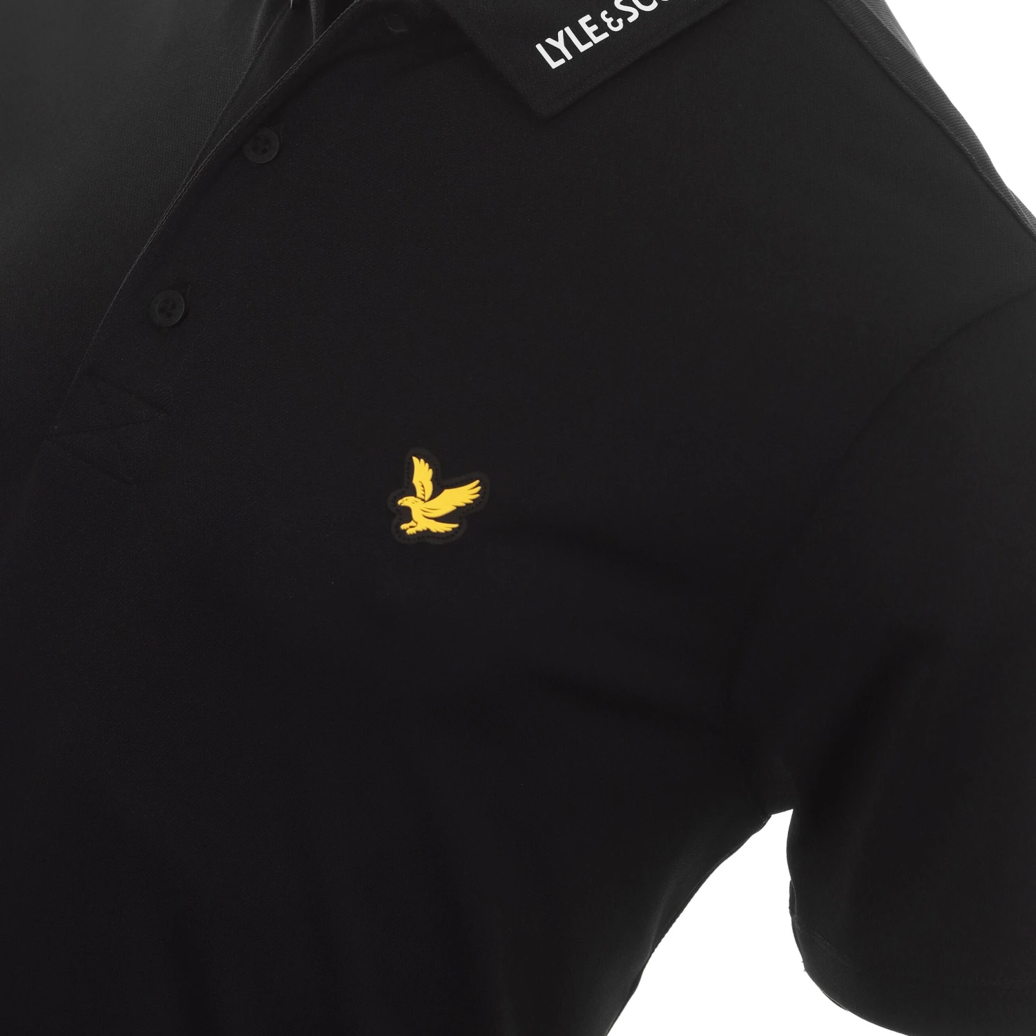 Lyle & Scott Golf Tech Collar Logo Shirt 3 Lyle & Scott Golf Tech Collar Logo Shirt - Image 3