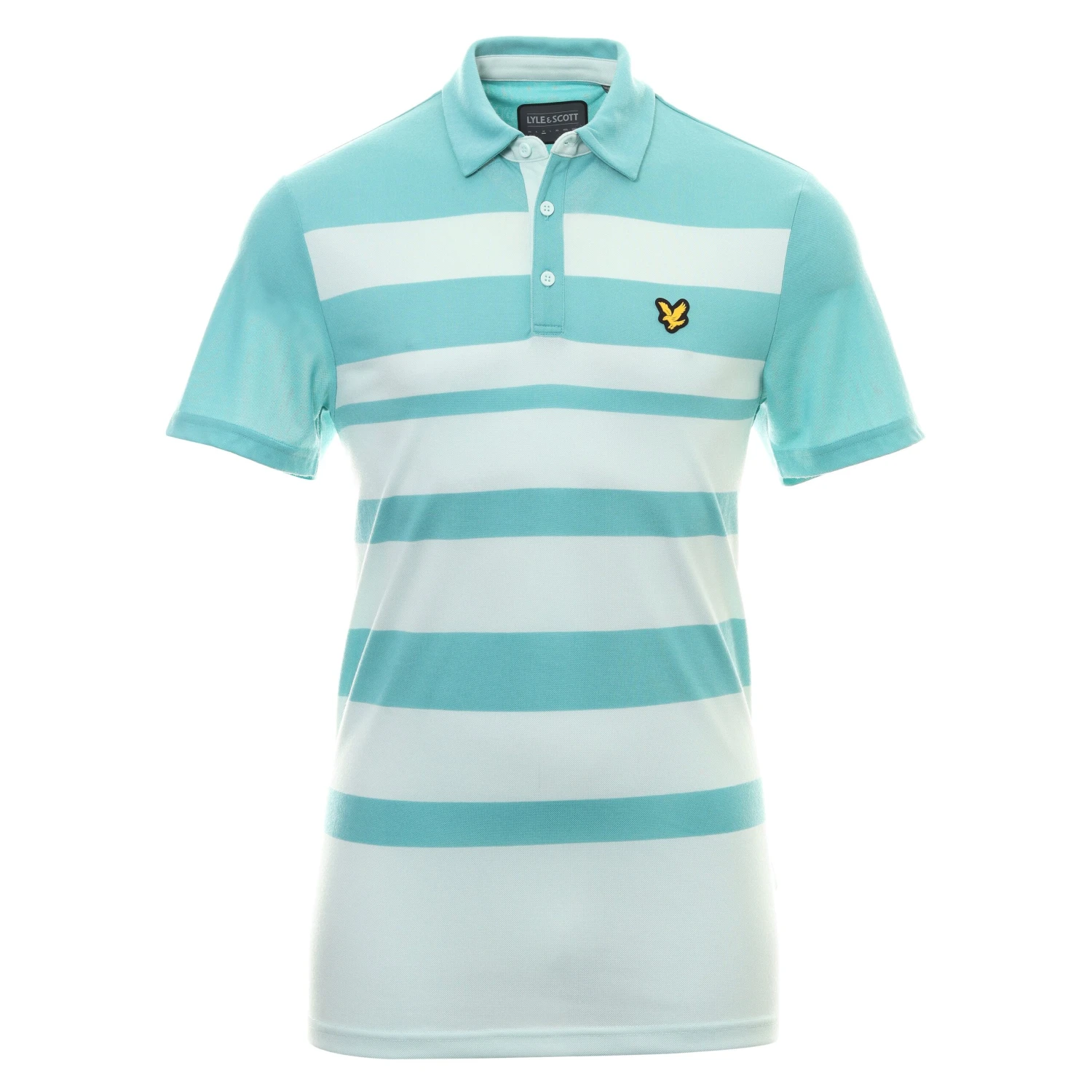 Lyle & Scott Golf Wide Stripe Polo 1 Lyle & Scott Golf Wide Stripe Polo