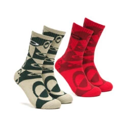 Oakley Everywhere Crew Socks 2 Pair Pack
