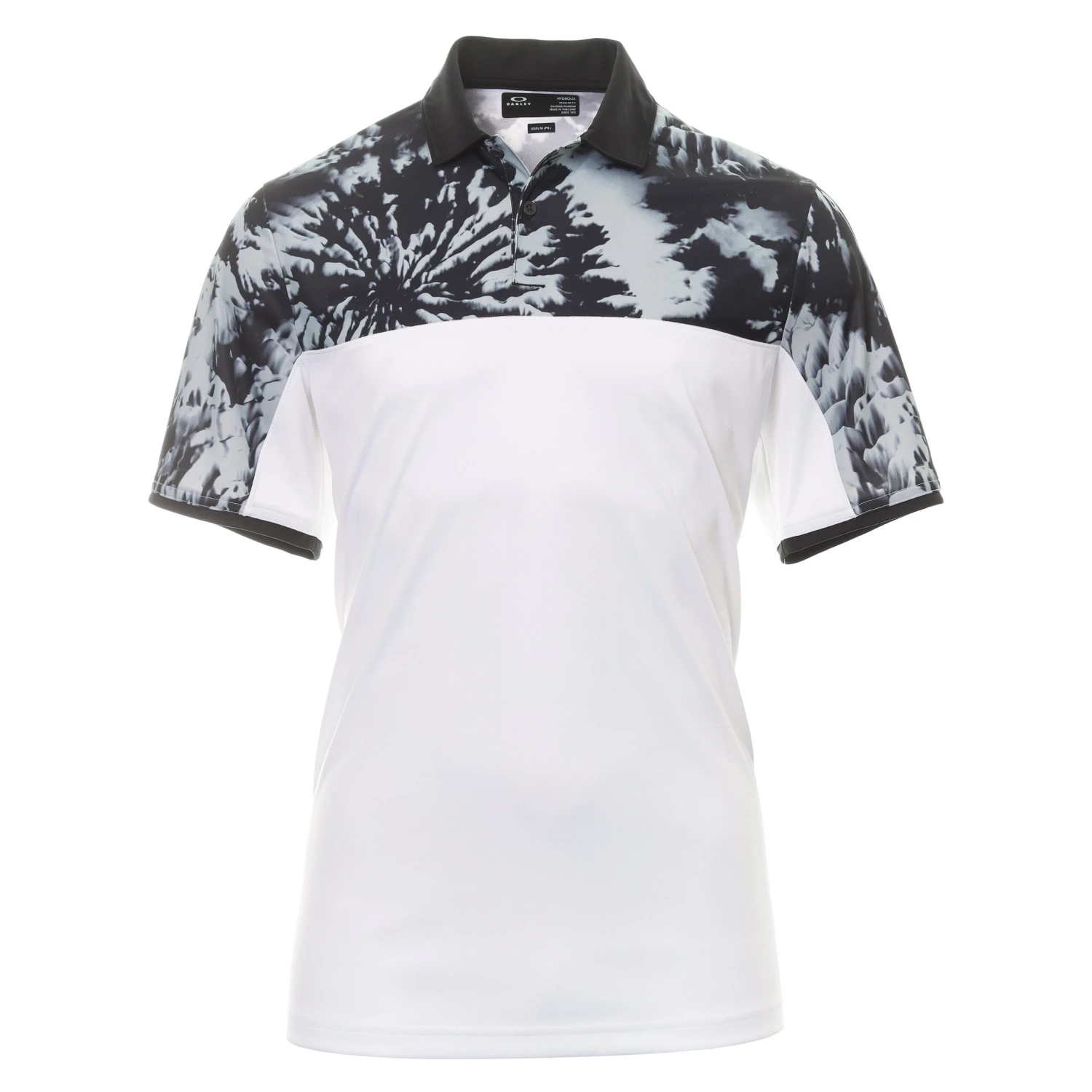 Oakley Golf Mtndye Clrblk Shirt 1 Oakley Golf Mtndye Clrblk Shirt