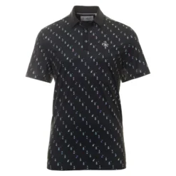 Original Penguin Golf Swinging Pete Novelty Print Polo Shirt