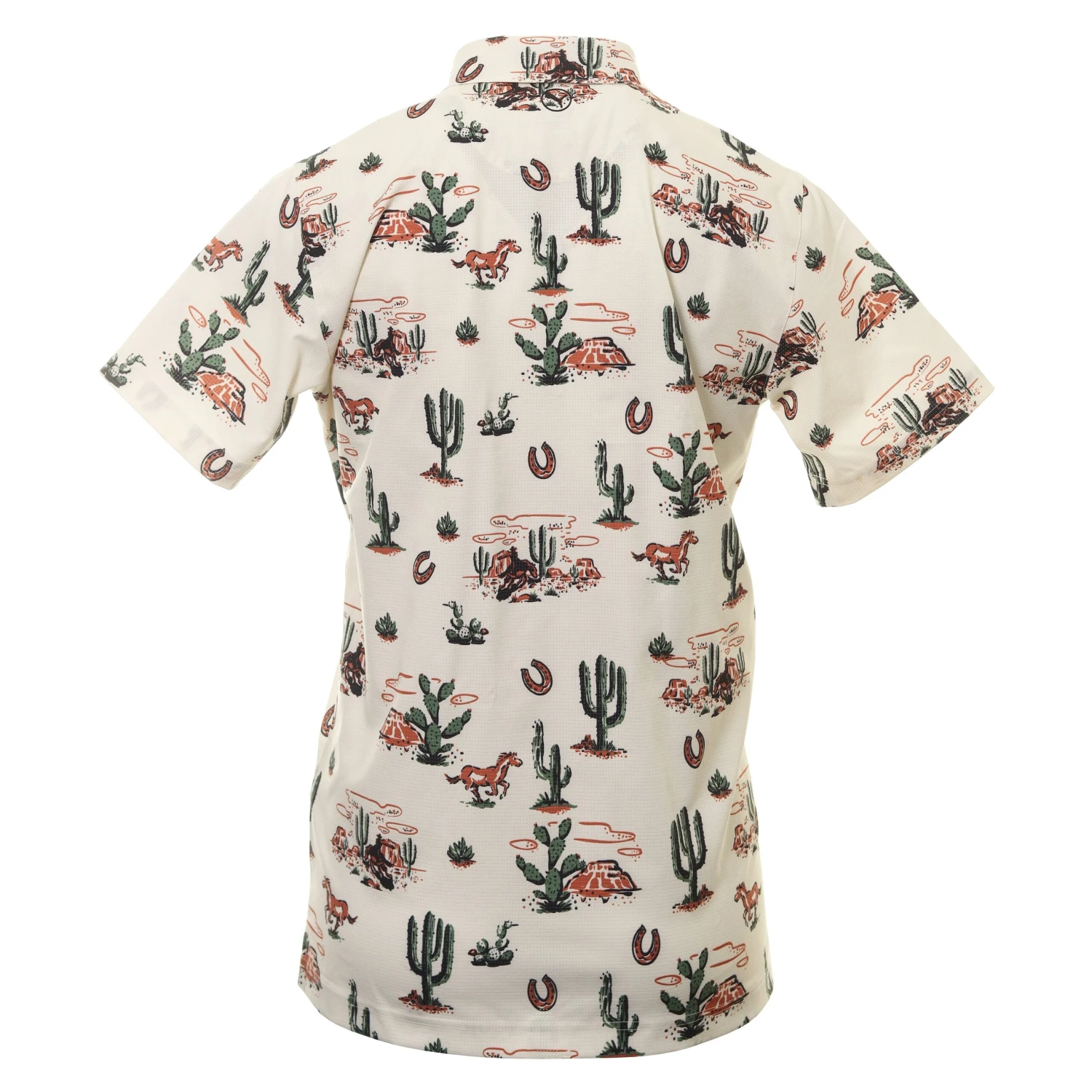 Puma Golf Vented Wild West Polo Shirt 2 Puma Golf Vented Wild West Polo Shirt - Image 2