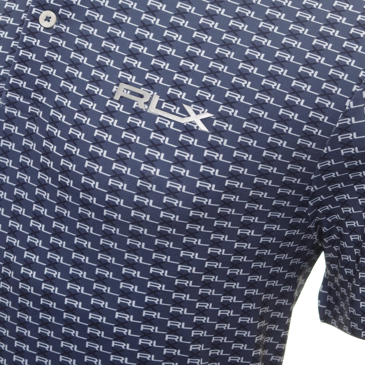 RLX Ralph Lauren Graphic Print Polo Shirt 3 RLX Ralph Lauren Graphic Print Polo Shirt - Image 3