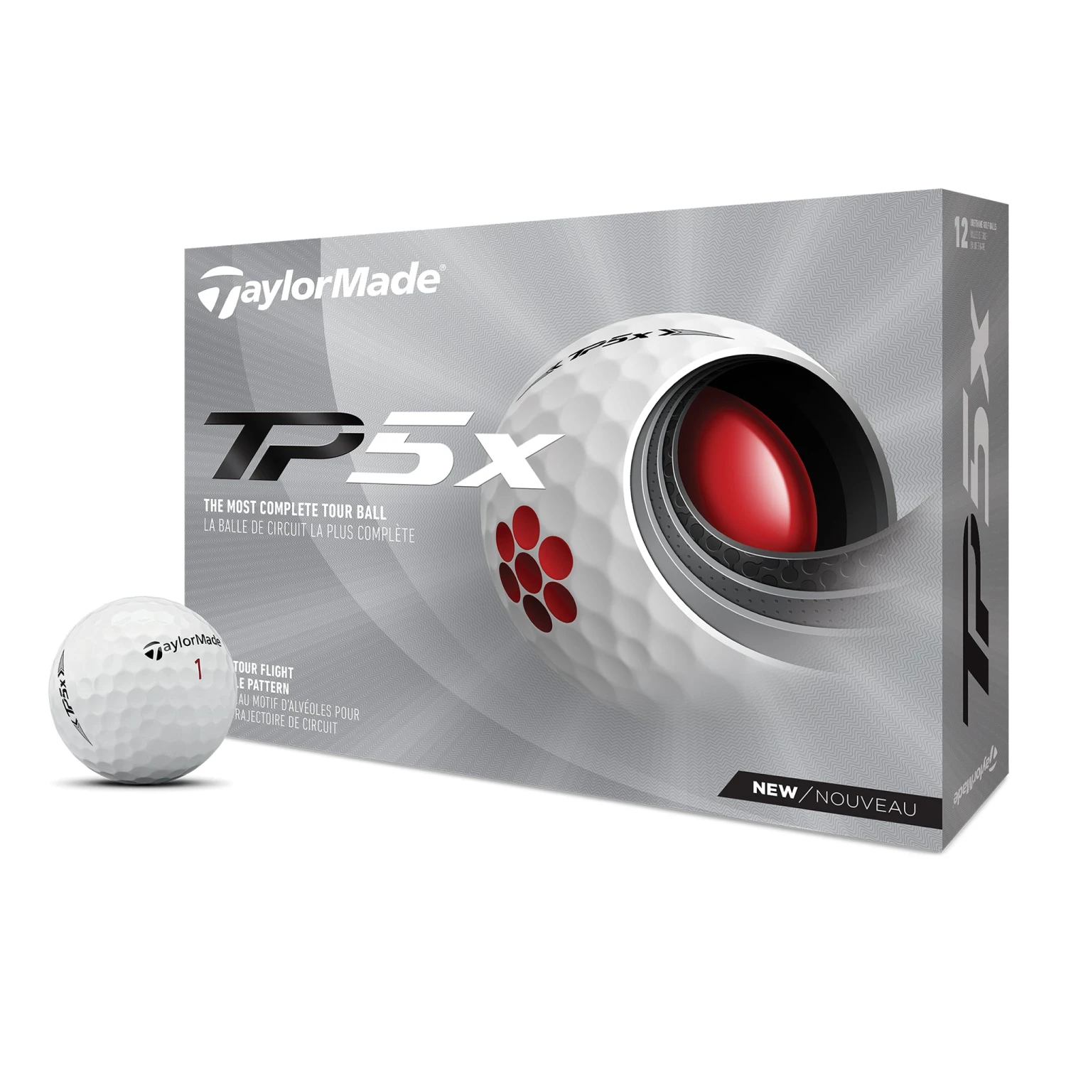 TaylorMade TP5x Golf Balls 2021 1 TaylorMade TP5x Golf Balls 2021